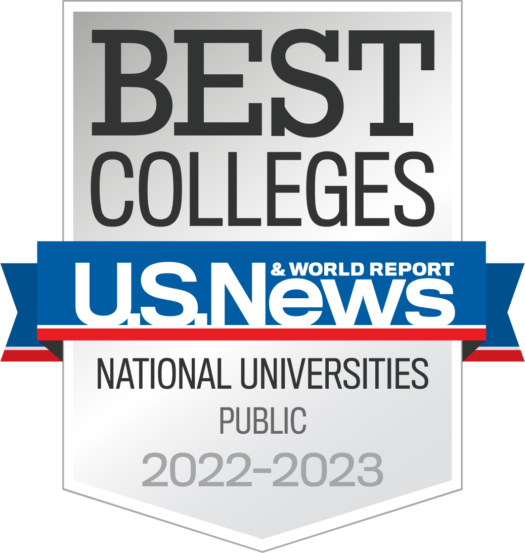 Top 25 Public Flagship University ranking from US News & World Report